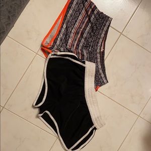 Two pairs of swim shorts